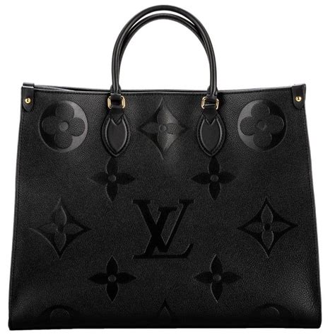 louis vuitton large black tote.